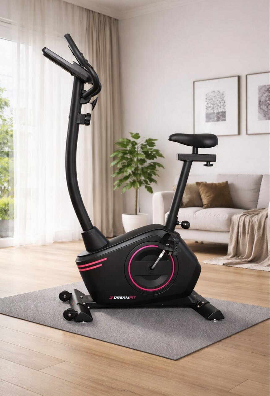 Велотренажер Dreamfit 122B-322B, для домашних кардиотренировок, 8 уровней нагрузки — фото 1