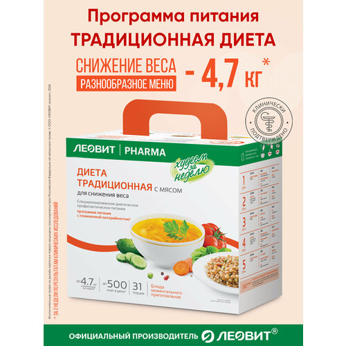 фото Леовит худеем за неделю традиционная диета с мясом. программа питания.