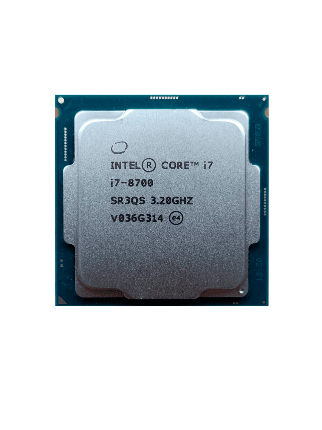 Процессор Intel Core i7-8700, 6 ядер, 12 потоков, Turbo Boost до 4,6 ГГц