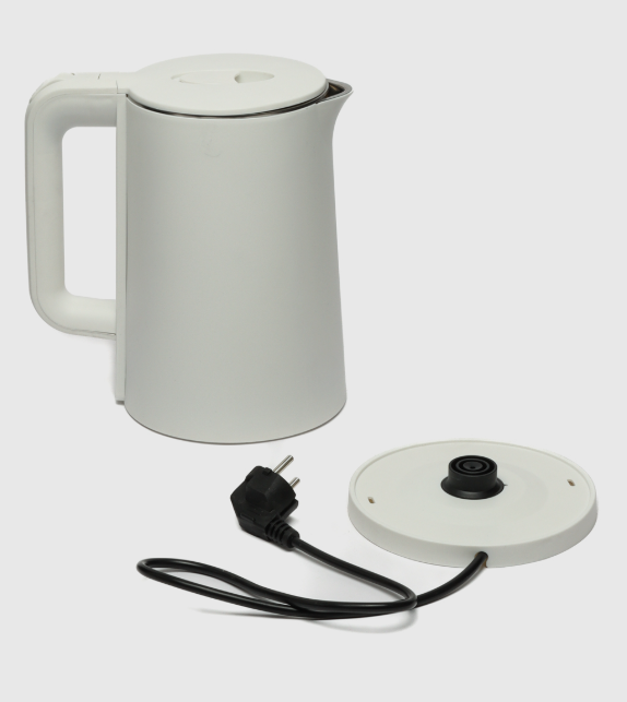 Электрический чайник Artel KE-204, 1.8 л, автоматическое отключение, блокировка включения, белый — фото 1