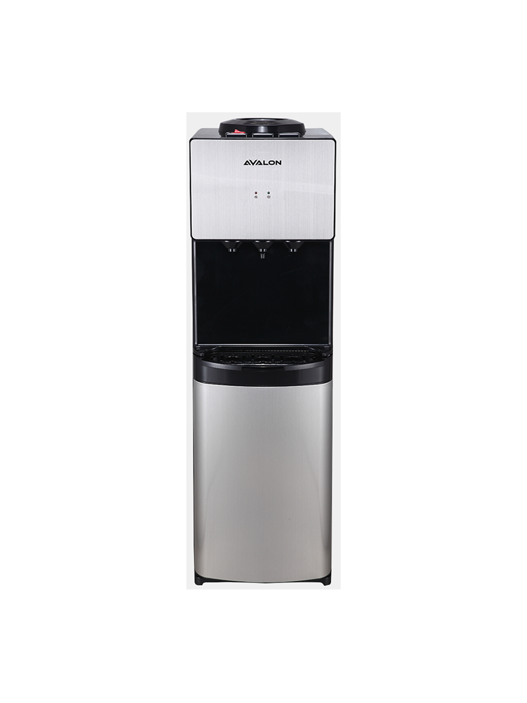 Кулер для воды Avalon AVL-WK-1670 S, inox мощностью 420 Вт защита от ожогов (детский замок) — фото 1