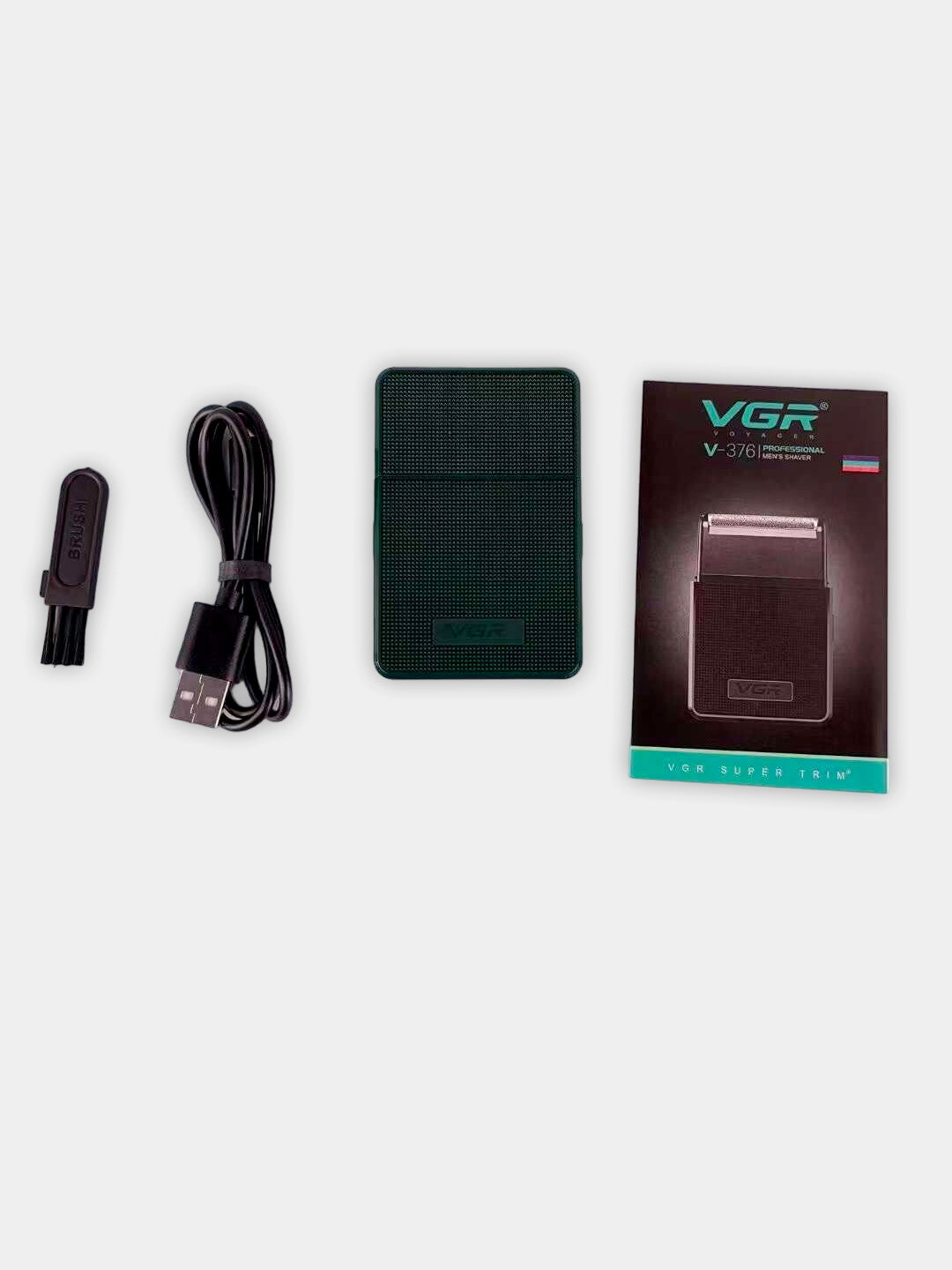 Электробритва VGR V-376, роторная, USB питание, плавающая головка — фото 1