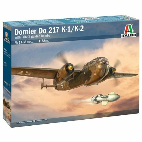 Самолет DORNIER DO-217 K-1/K-2 с FRITZ X Italeri 1488ИТ