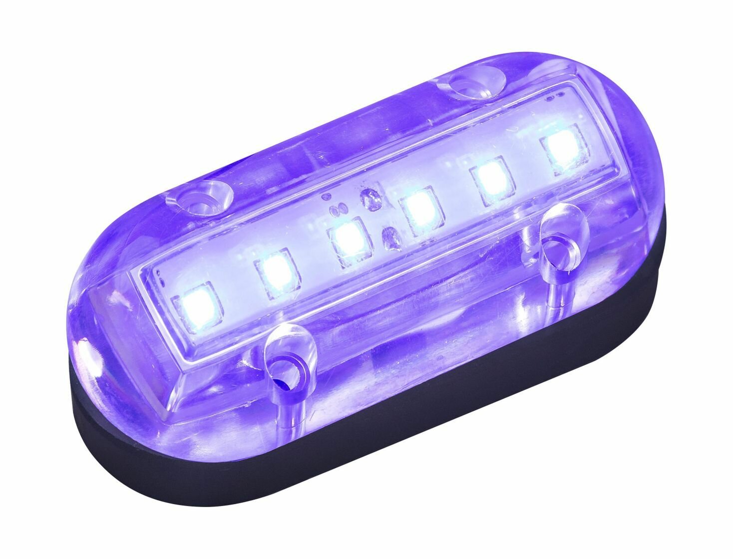 Светильник светодиодный подводный, синий свет, Marine Rocket