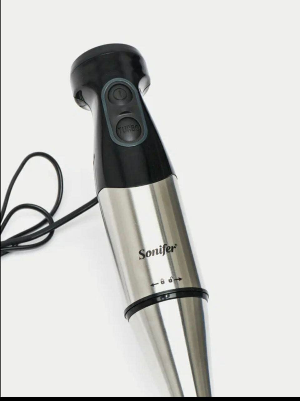 Блендер Sonifer SF-8030, ручной, погружной, 500 Вт, 2 скорости, защита от перегрева