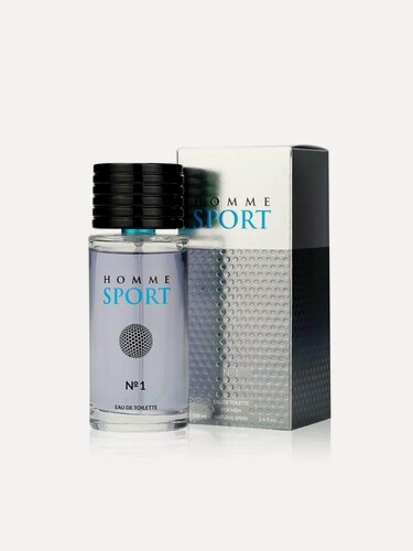 Изображение товара Туалетная вода Поли Парфюм Homme Sport №1 100ml (аромат Azz Chrome Sport) для мужчин