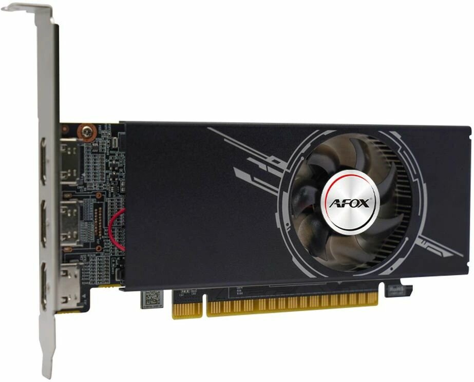 Видеокарта Afox NVIDIA GeForce GTX 1050 Ti 4Gb, GDDR5, Low Profile, Ret (AF1050TI-4096D5L2-V3)