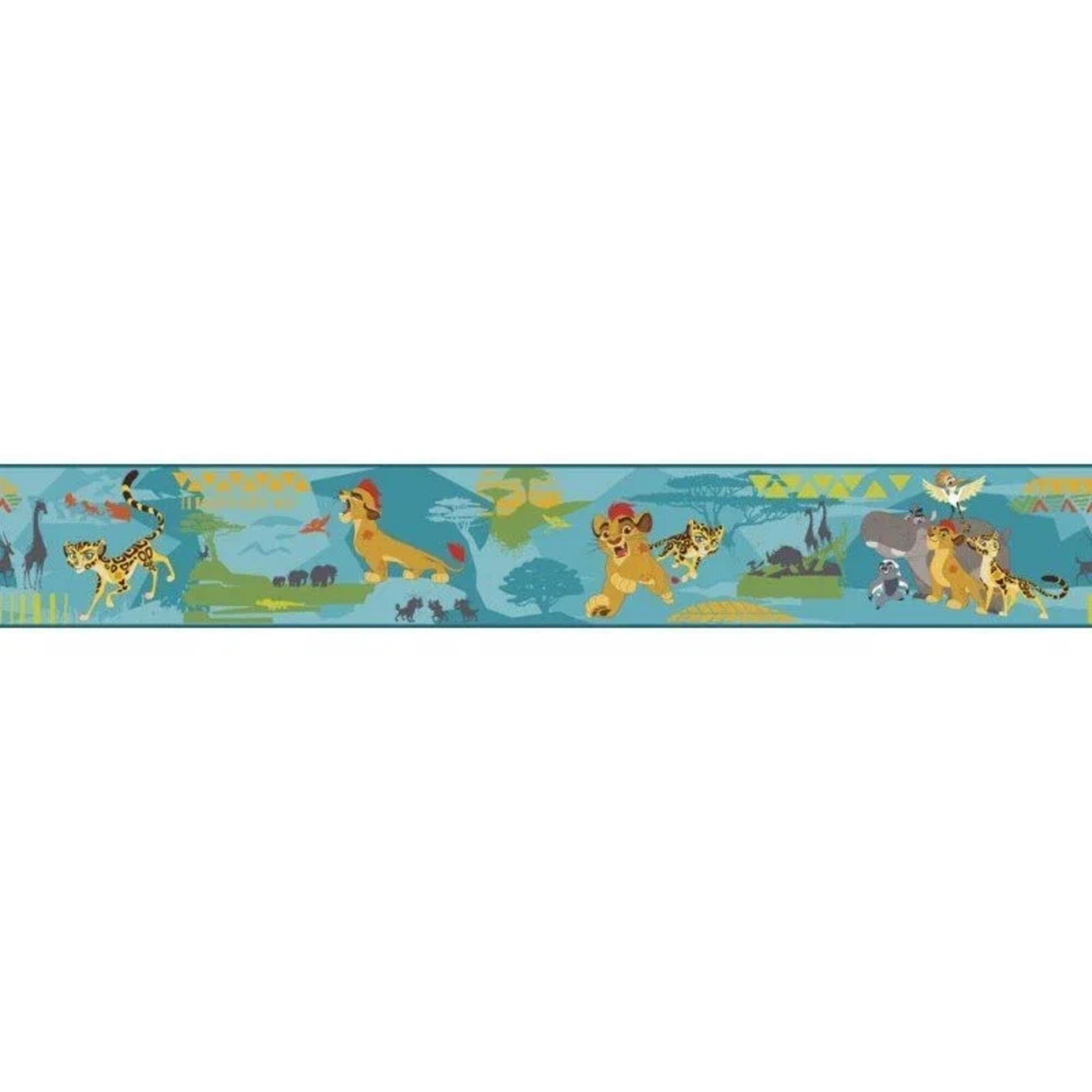 Бордюр York Collections Disney III DY0102BD E; 0,23x4,57 м. , США , Бирюзовый