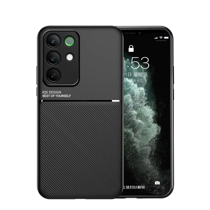 Чехол для телефона Oppo Realme C85 Pro, ультратонкий кожаный чехол с магнитной текстурой для Realme C85 Fundas Para для Realme C85 C85 Pro