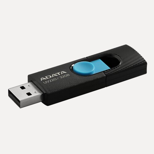 Изображение товара USB накопитель ADATA 32GB USB2.0 AUV220-32G-RBKBL Black/blue