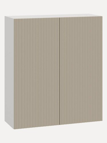 Изображение товара Кухонный модуль навесной, навесной шкаф Стайер 80х29.6х91.2 см, Белый / Меланж