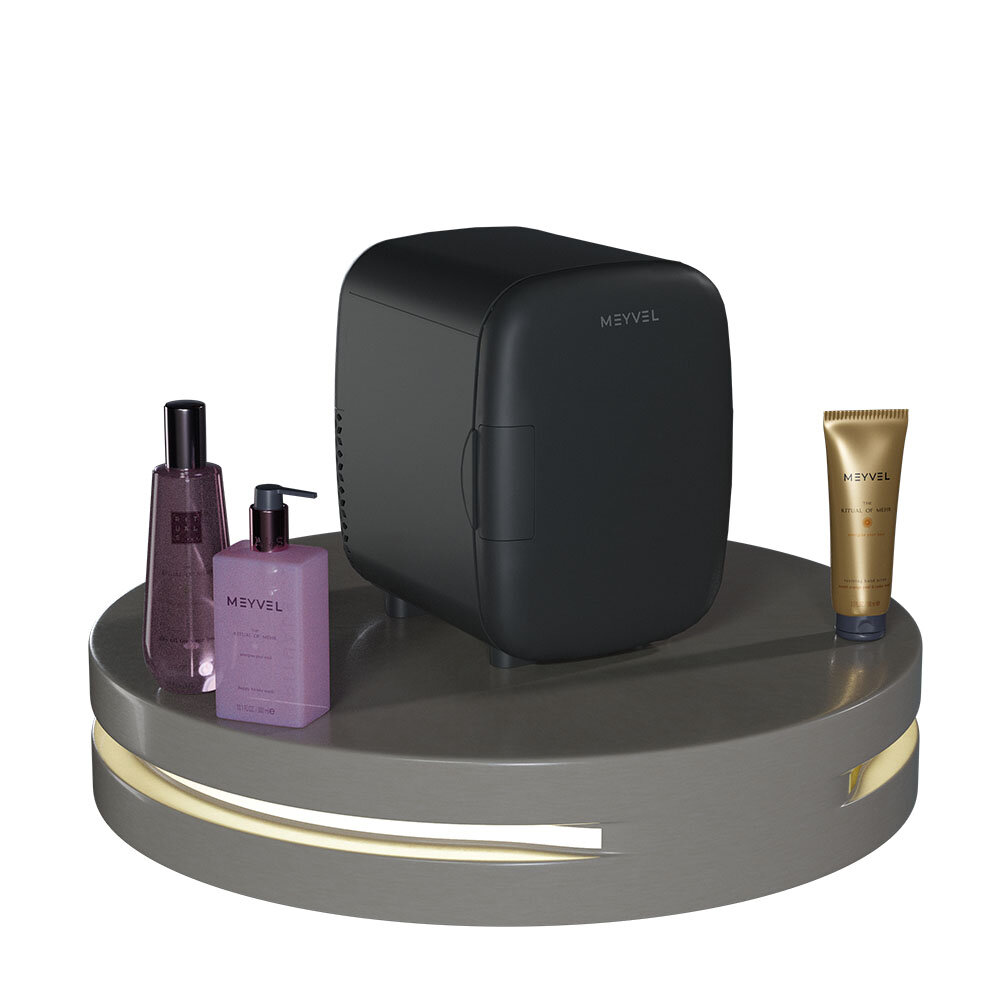 Мини холодильник для косметики и напитков Meyvel MB-04C4B