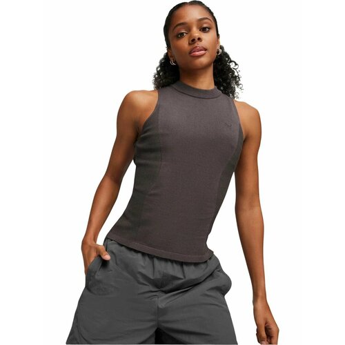фото Топ puma yona knitted top, размер m, серый