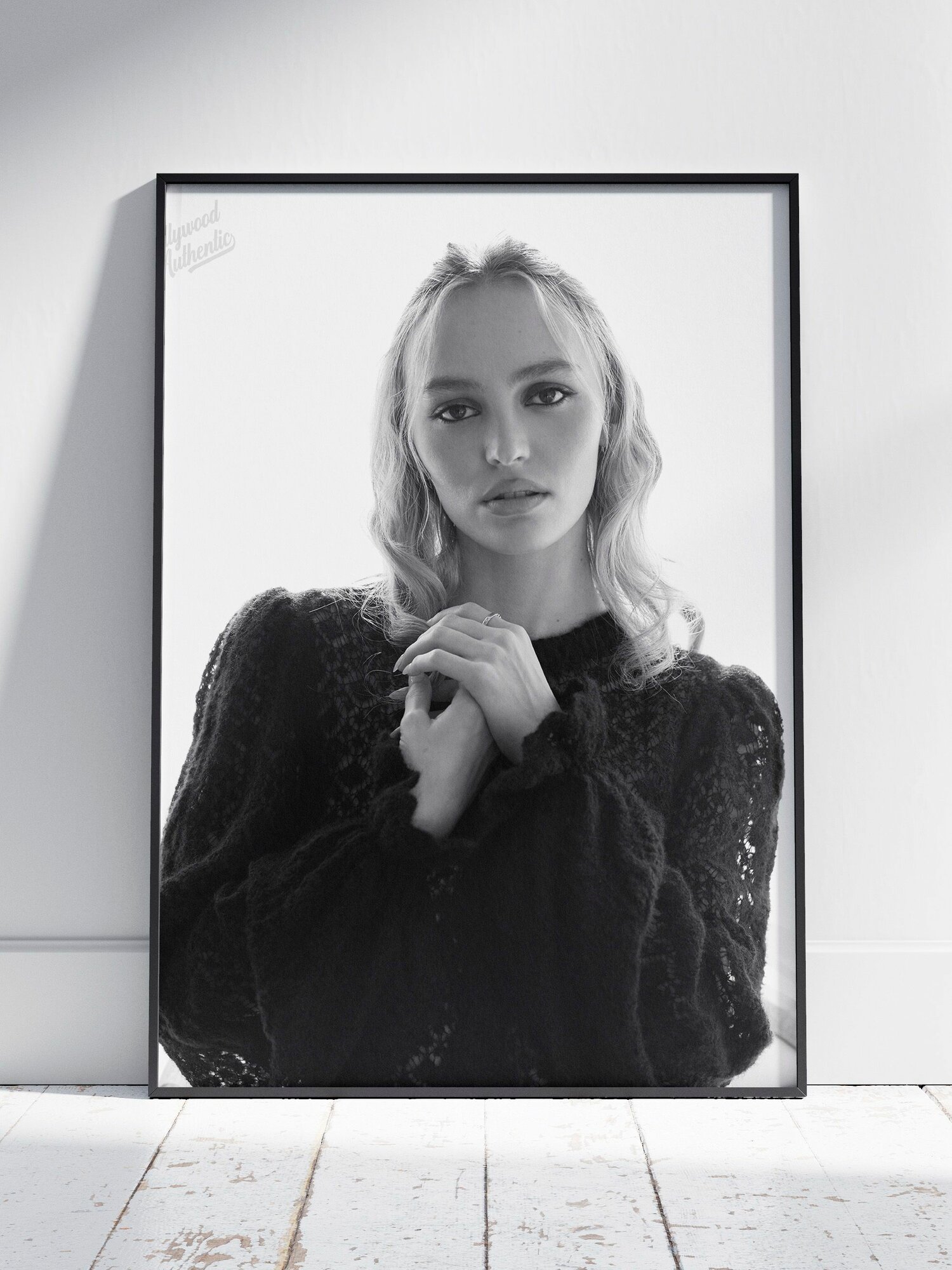 Плакат на стену для интерьера Лили Роуз Депп (Lily Rose Depp 3) - Постер по модели, бренду и моде формата A4 (21x30 см)