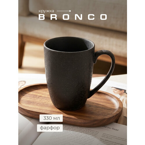 фото Кружка bronco "midnight" 330 мл
