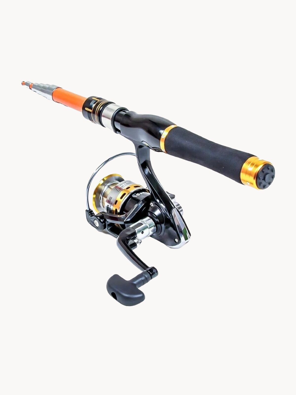 Спиннинг телескопический 2,1 м с безынерционной катушкой в наборе Power