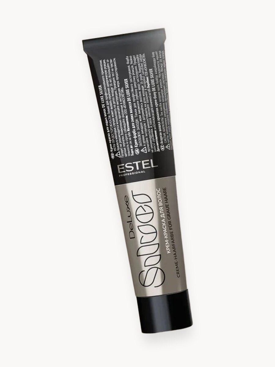ESTEL PROFESSIONAL Краска DE LUXE для окрашивания седых волос SILVER, 7/0 русый, 60 мл