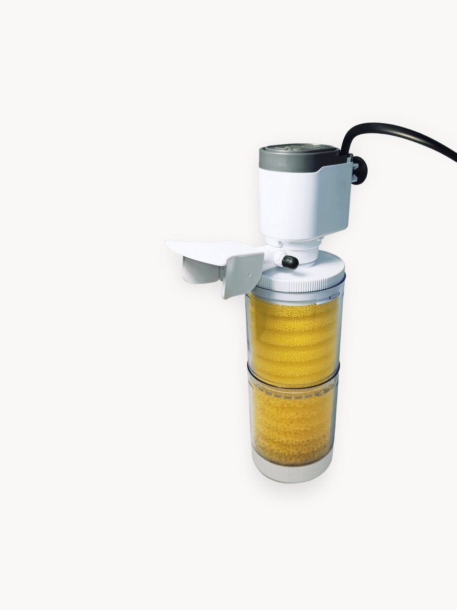 Фильтр внутренний SOBO WP-3300A мощность 20w/вт, для аквариума от 100 до 180л (1200л/час) многофункциональный с аэрацией