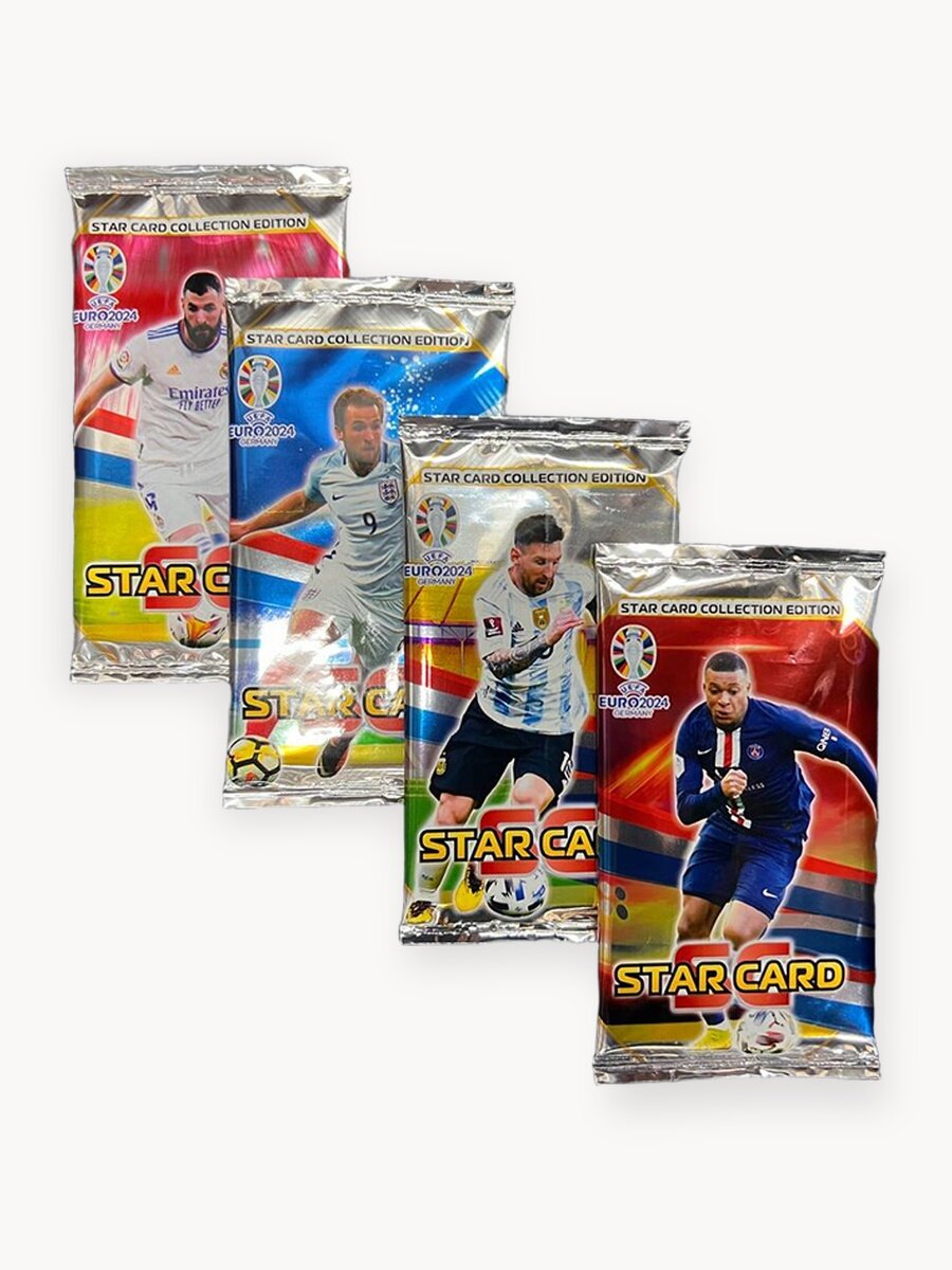 Коллекционные карточки GGGNCards EURO 2024, 32 штуки, картон