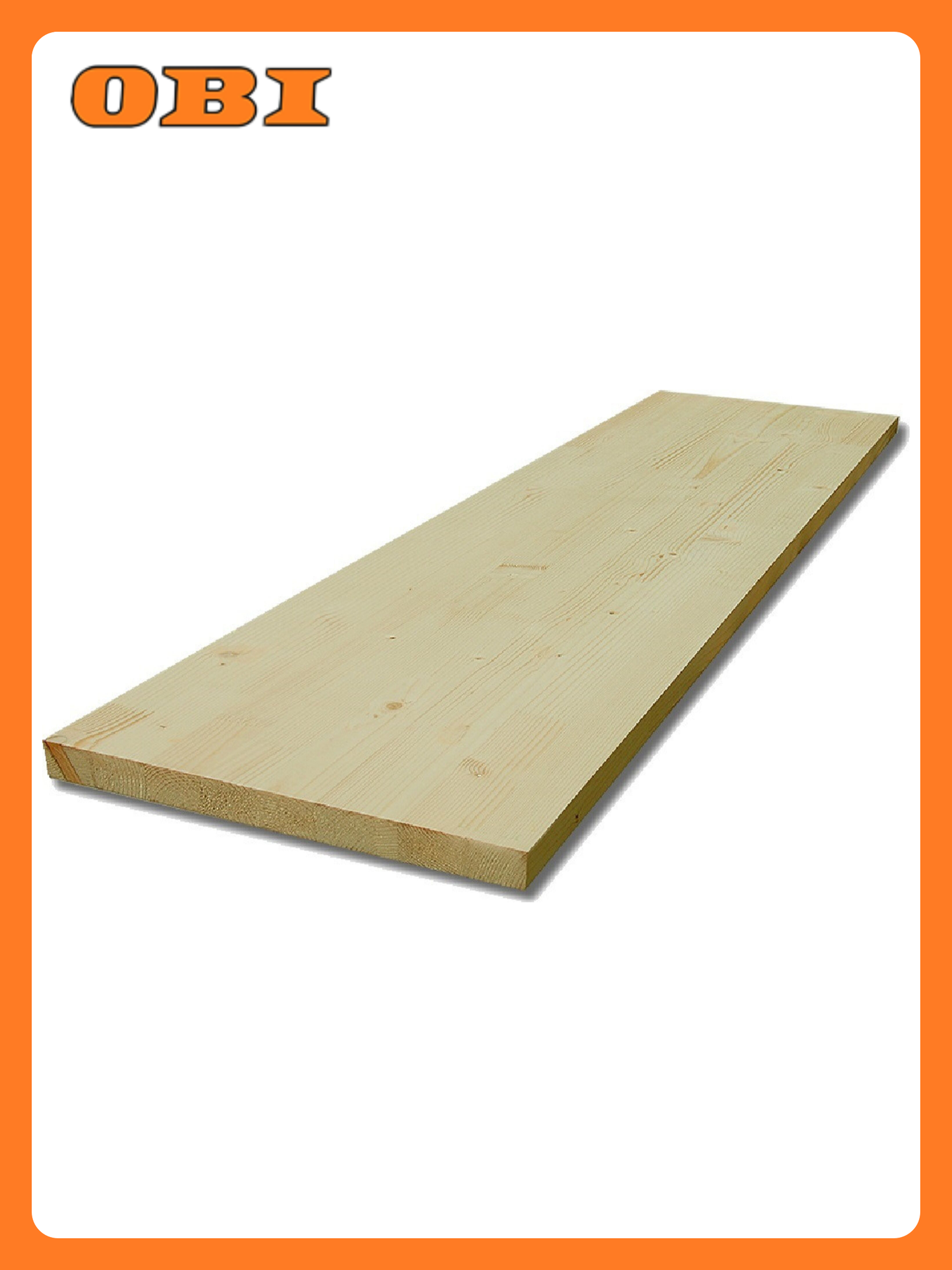 Мебельный щит 400х300х18 мм ель сорт АB