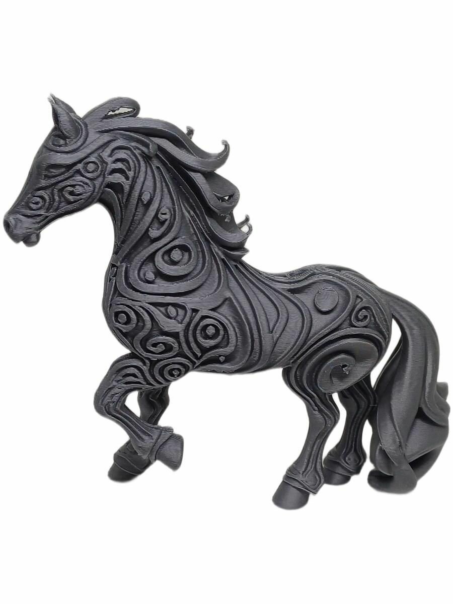 Лошадь Лихая 3D 13*11*3 см. — фото 1