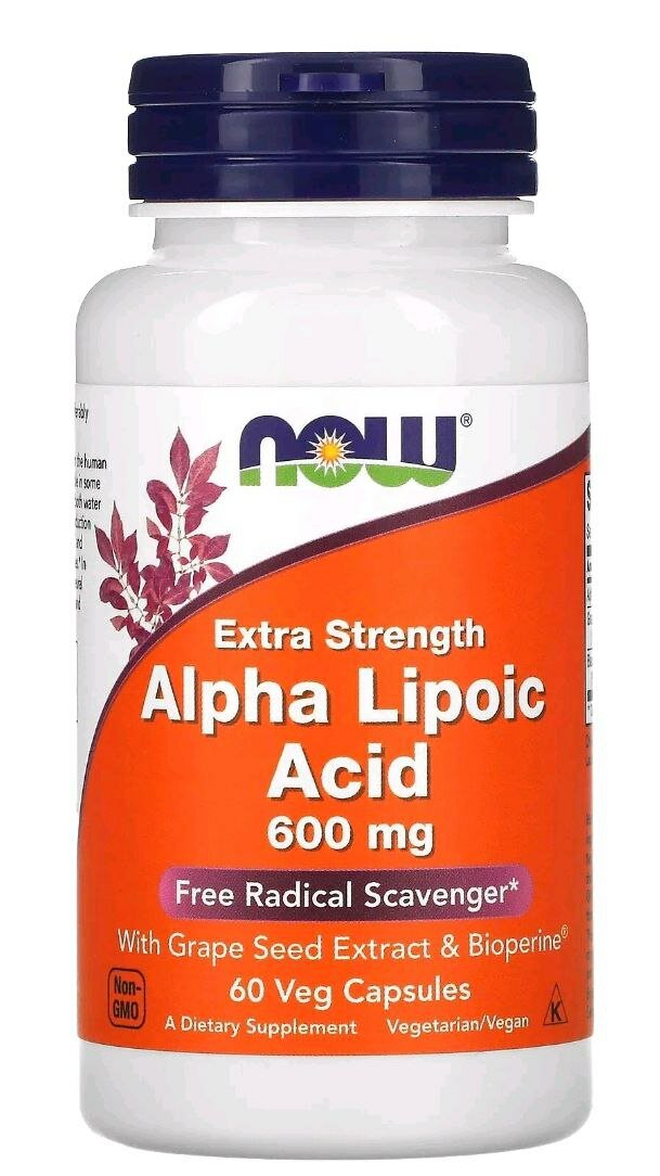 Альфа-липоевая кислота-АЛК для ускорение энергетического обмена