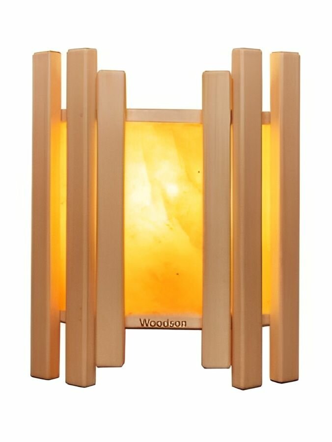 Абажур Woodson Trio с гималайской солью, липа для бани и сауны