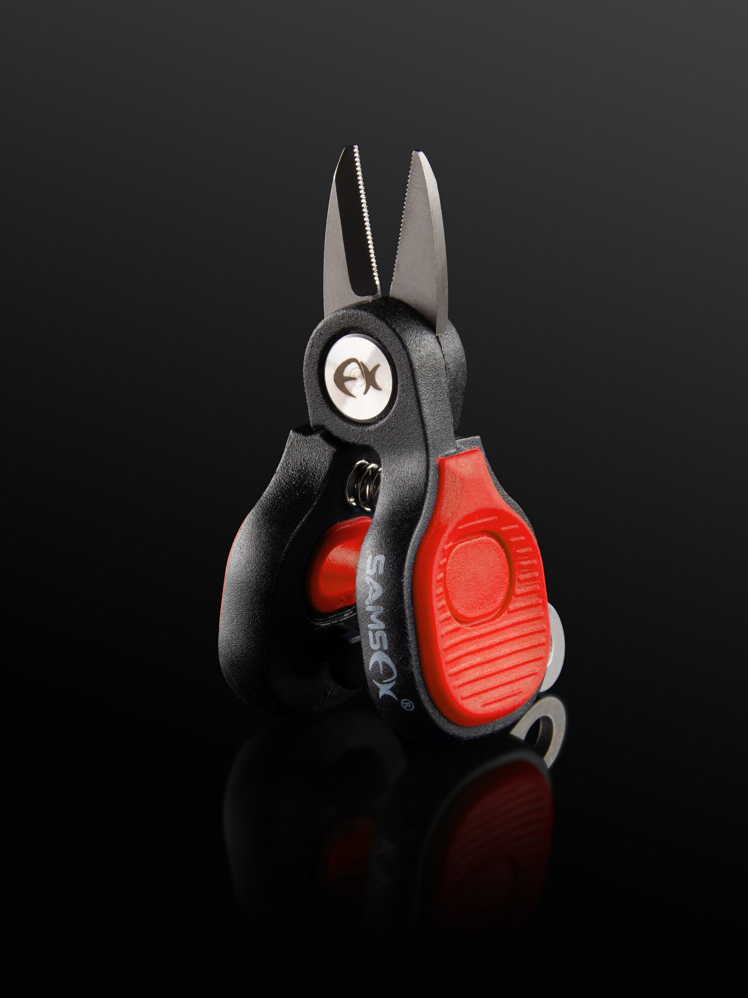 Ножницы рыболовные MINI, красный