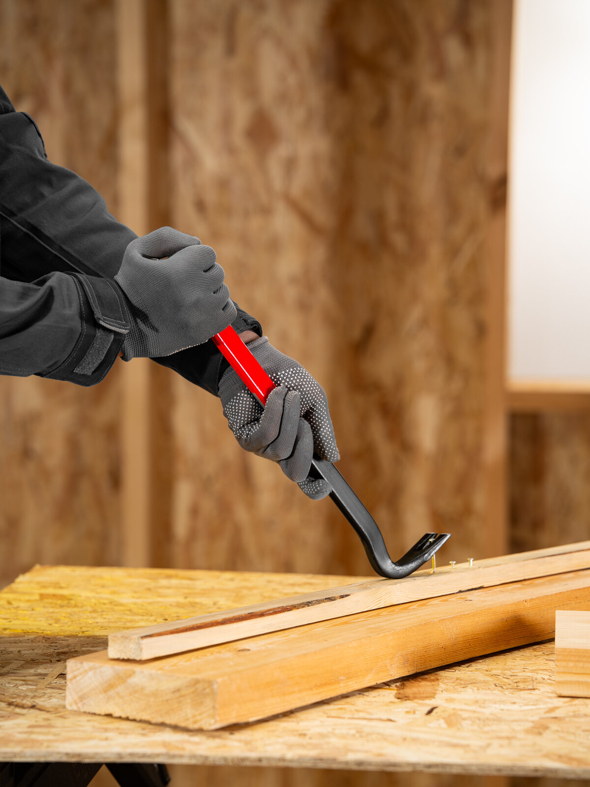 Лом-гвоздодер усиленный Matrix 450х25х12 мм 25231 — фото 1