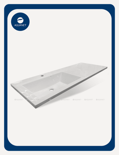 Изображение товара Раковина для ванной подвесная Эстет Даллас, белая, прямоугольная, керамическая