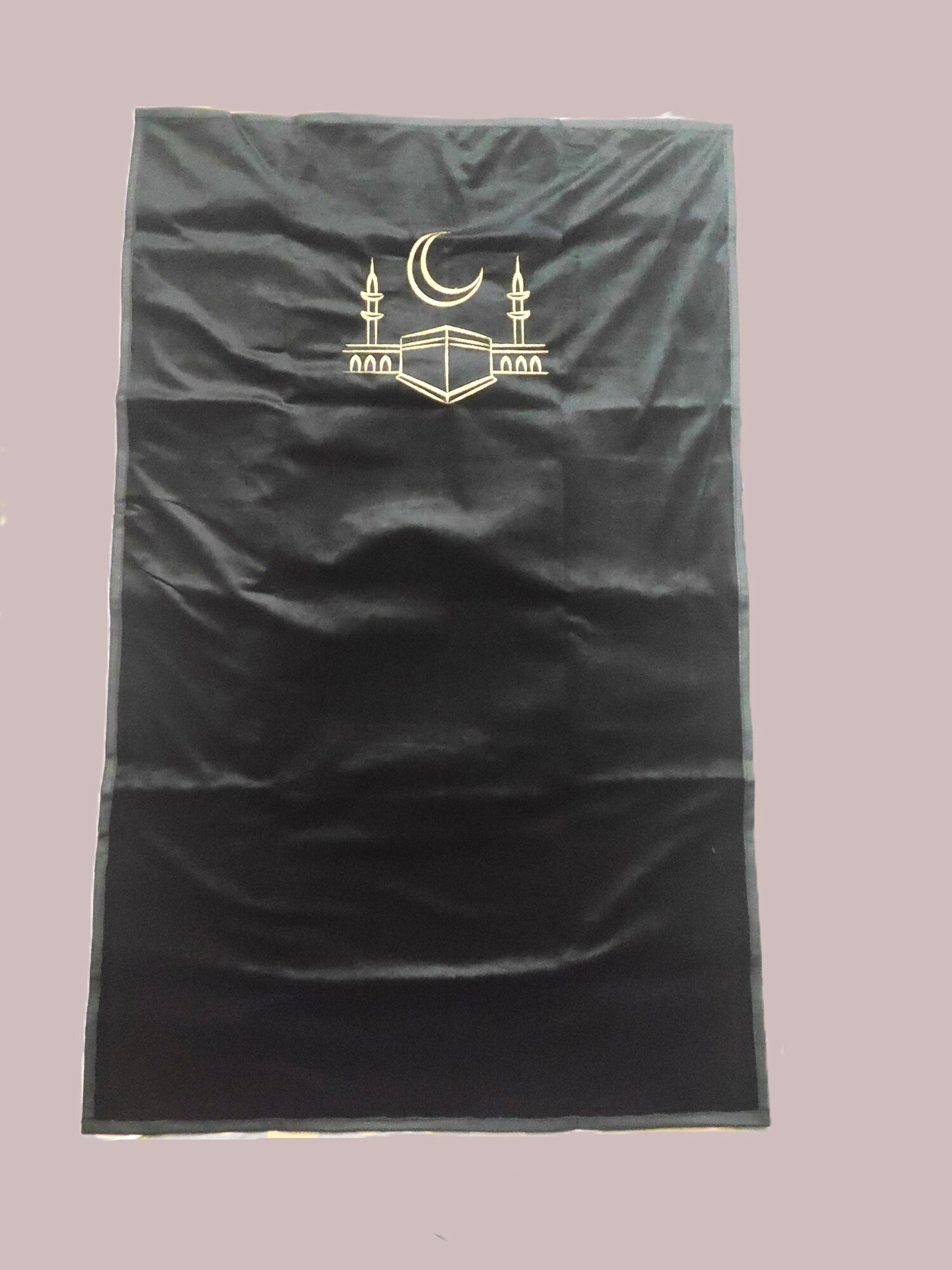 Карманный молитвенный коврик, шерстистый внутри, с барсеткой в комплекте, прямоугольный, 70x110 см, 3 штуки