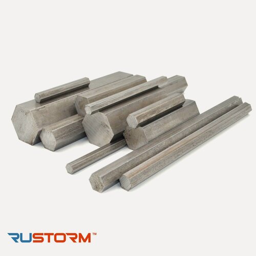 Изображение товара Шестигранник калиброванный под ключ 41х400 мм сталь 45 заготовка (пруток, стержень)