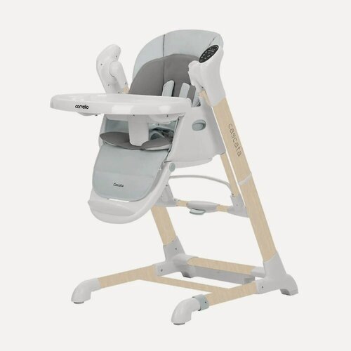 Изображение товара Качели-стульчик для кормления Carrello Cascata, цвет Ash Grey / Wooden (Серый), артикул производителя CRL-10303/1