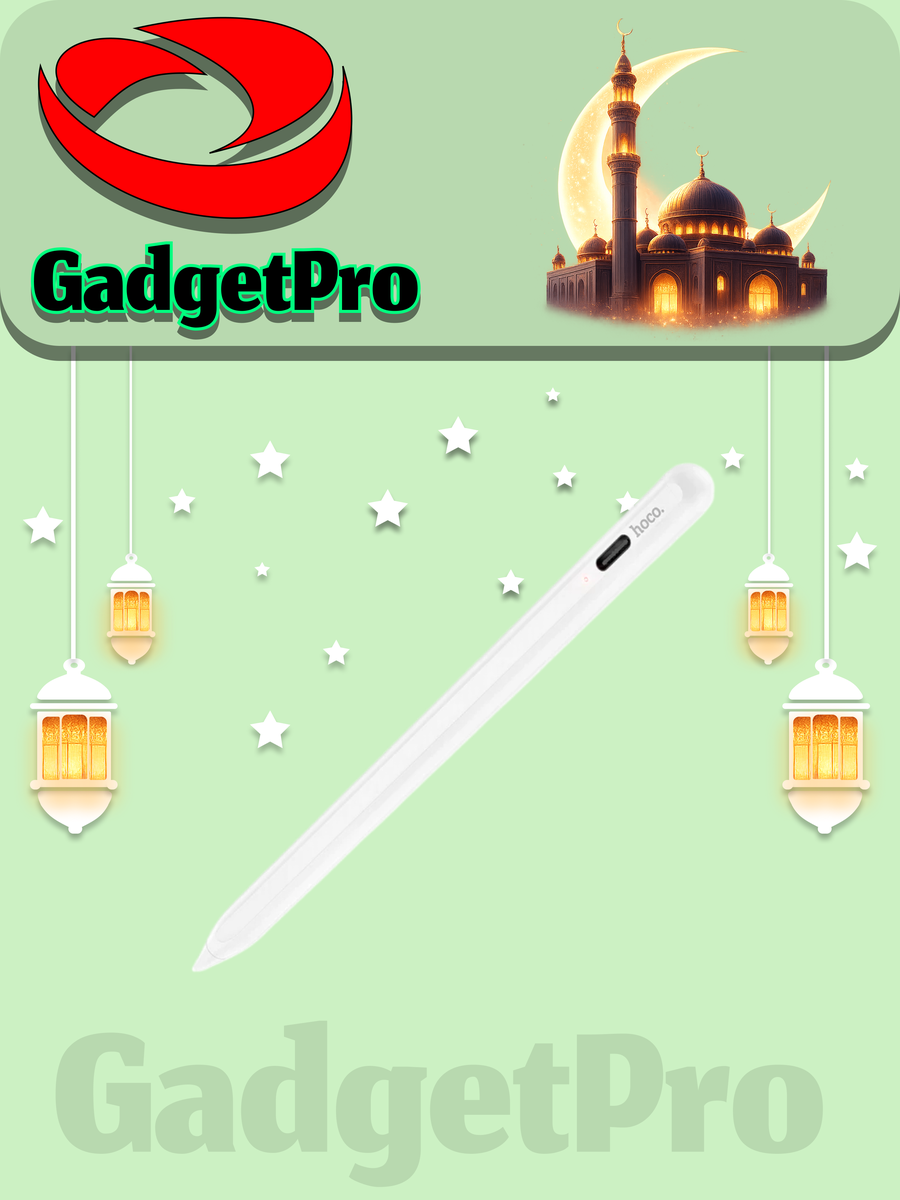 Стилус Hoco GM109 Pencil: универсальный емкостный стилус для планшетов и смартфонов, современный дизайн.