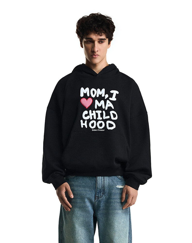 Худи Bruler d’Amour "Les Enfants des 90s"collection