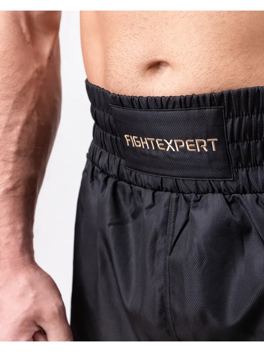 Шорты спортивные FIGHTEXPERT Classic Boxing, размер M, черный — фото 1