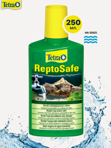 Изображение товара Кондиционер для воды Tetra ReptoSafe, для рептилий, удаление хлора, 250мл