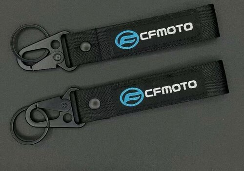Изображение товара Брелок для мотоцикла CFMOTO с вышивкой, для серий SR, NK, MT, TR 250-675, с лентой "Рыцарь"