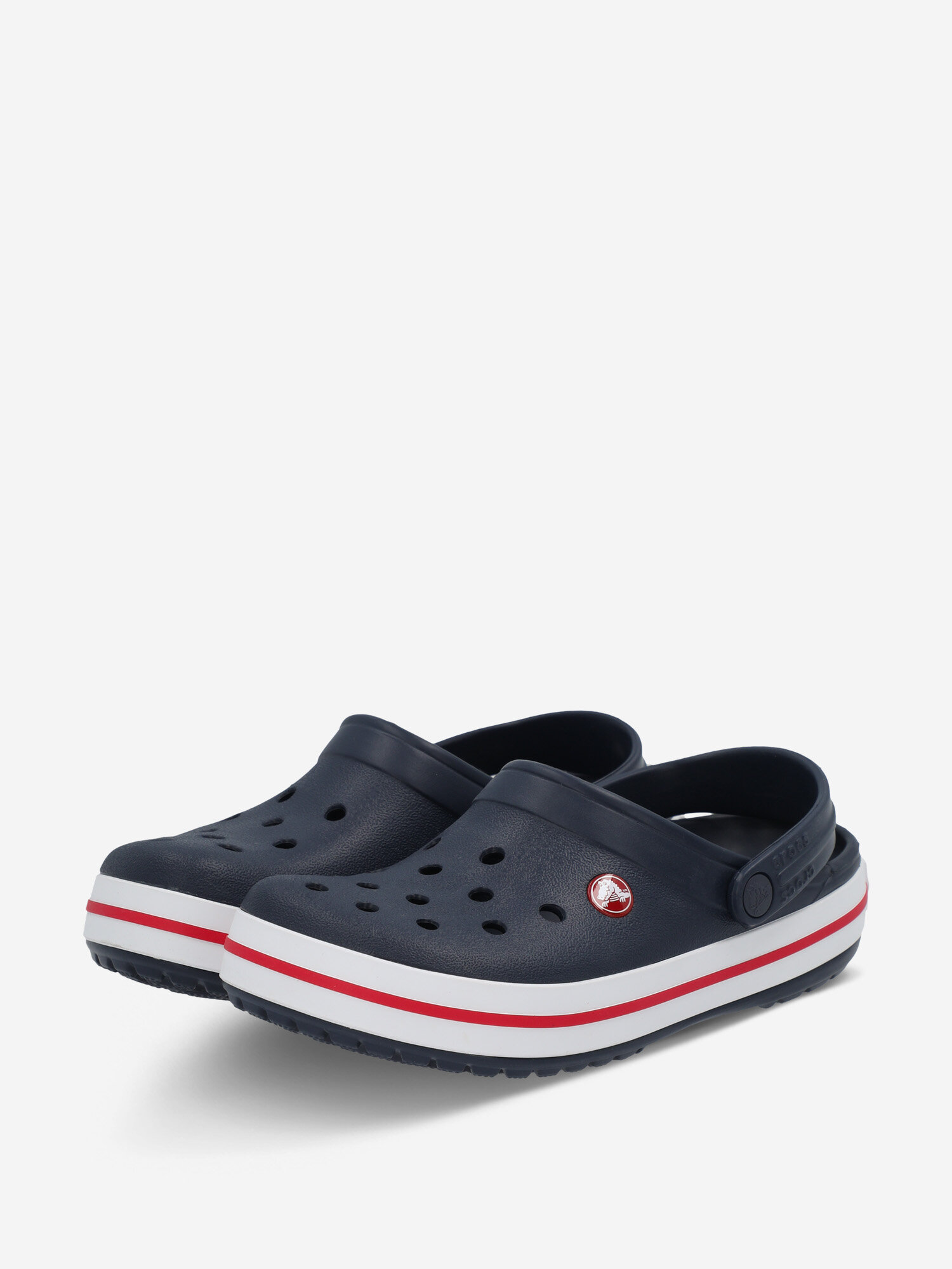 Сабо Crocs, размер 37-38, синий/красный — фото 1