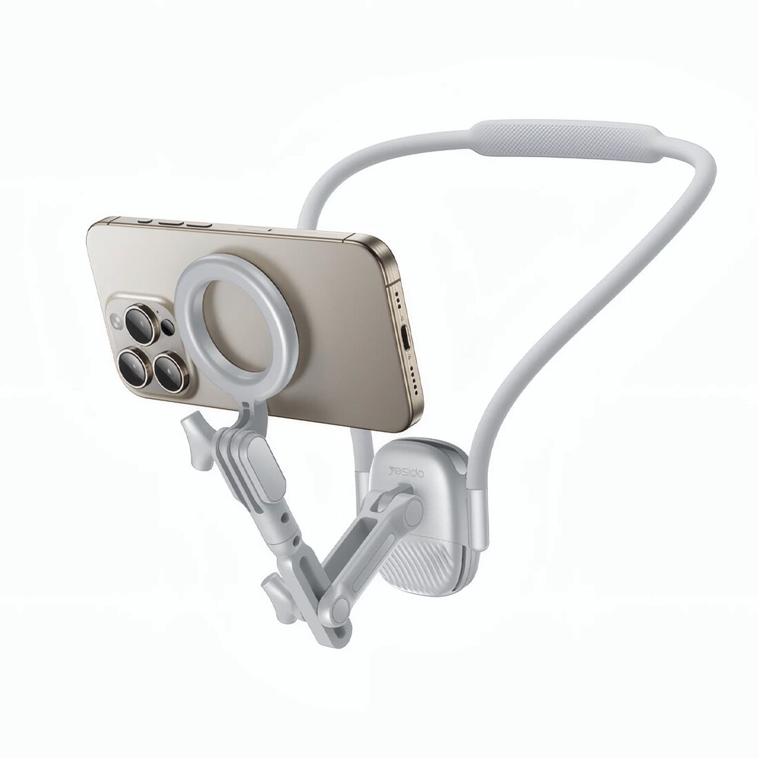 Yesido C332 магнитный держатель на шею, 360°, для телефона и экшн-камеры