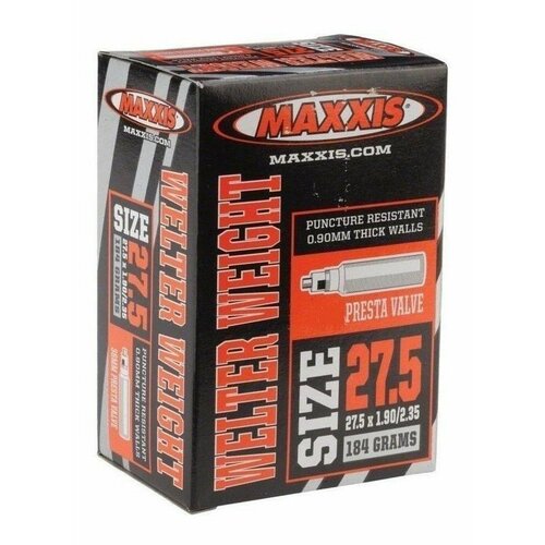 Камера Maxxis Welter Weight 27.5x1.50/1.75 0.8 мм вело нип. 48 мм (EIB75081400)