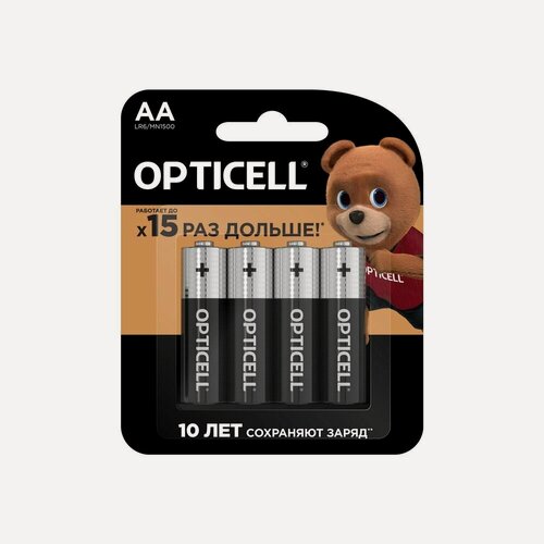 Изображение товара Элементы питания Opticell АА LR6 4шт