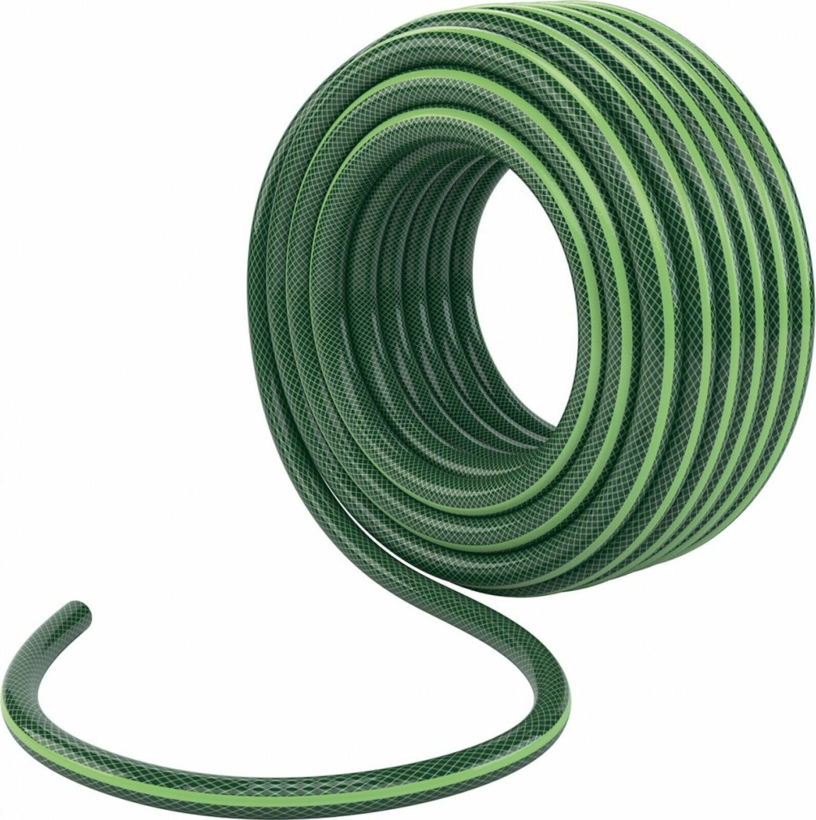 Шланг поливочный садовый ПВХ 1", 25 м, армированный