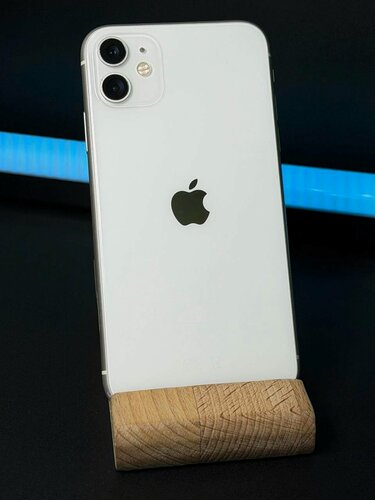 Изображение товара Смартфон Apple iPhone 11, 128gb, White, RU, nano SIM + eSIM