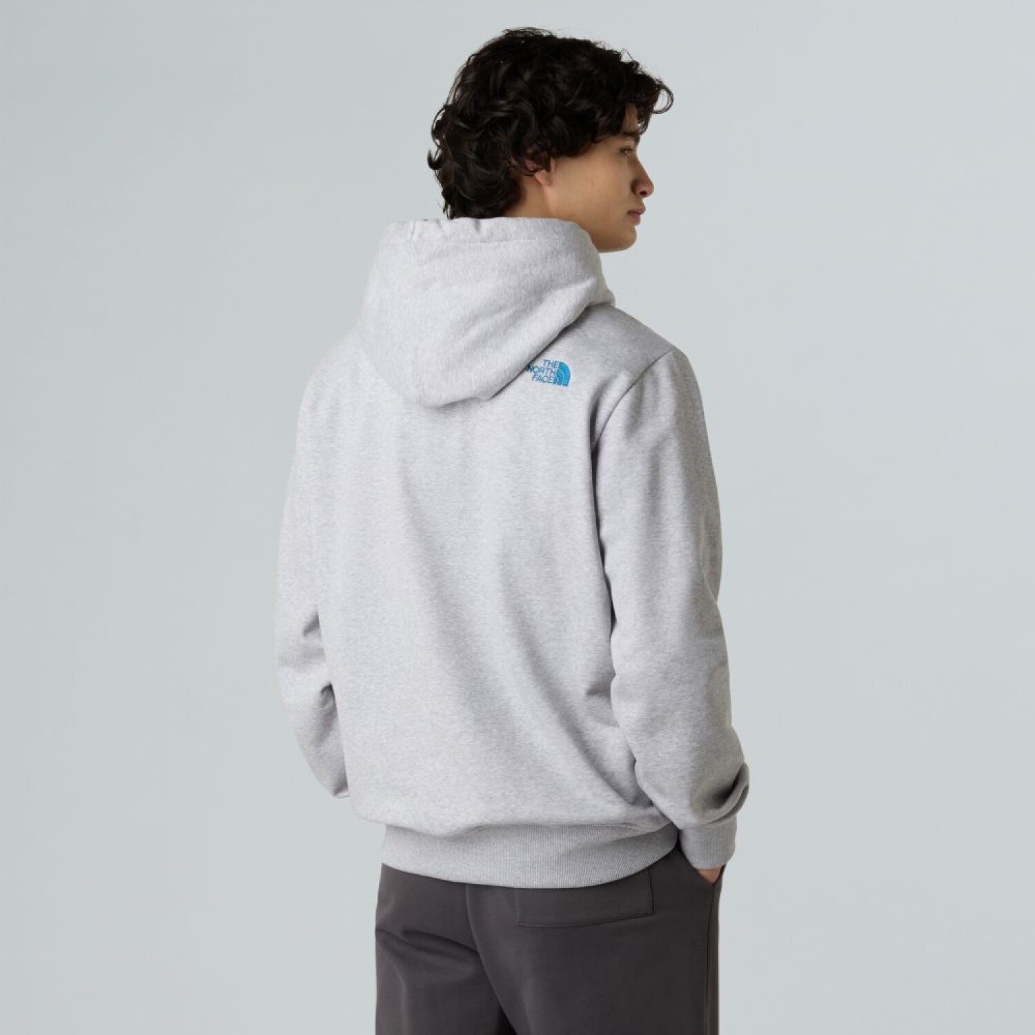 Худи The North Face, размер M, , серый — фото 1