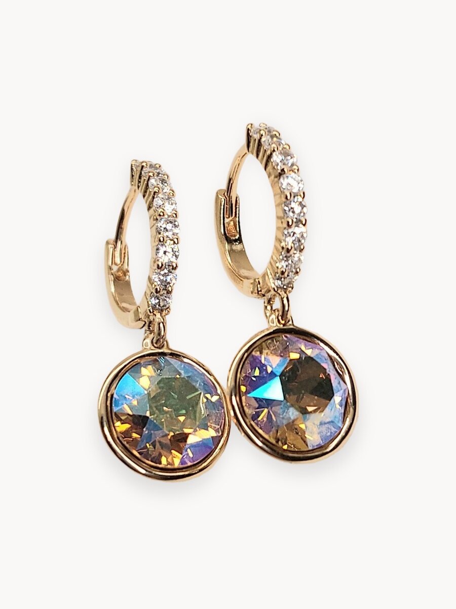 Серьги с подвесками XUPING JEWELRY, кристалл