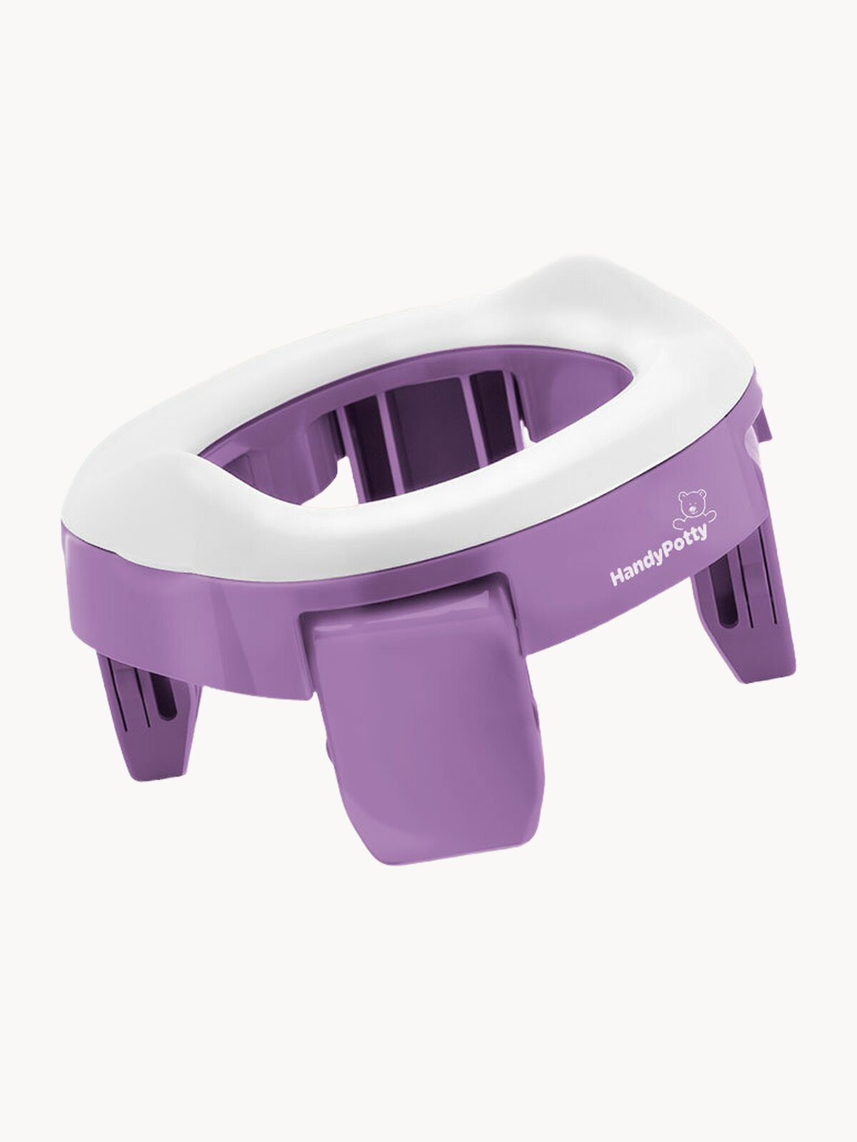 Горшок детский складной дорожный 2в1 для малышей HandyPotty ROXY-KIDS