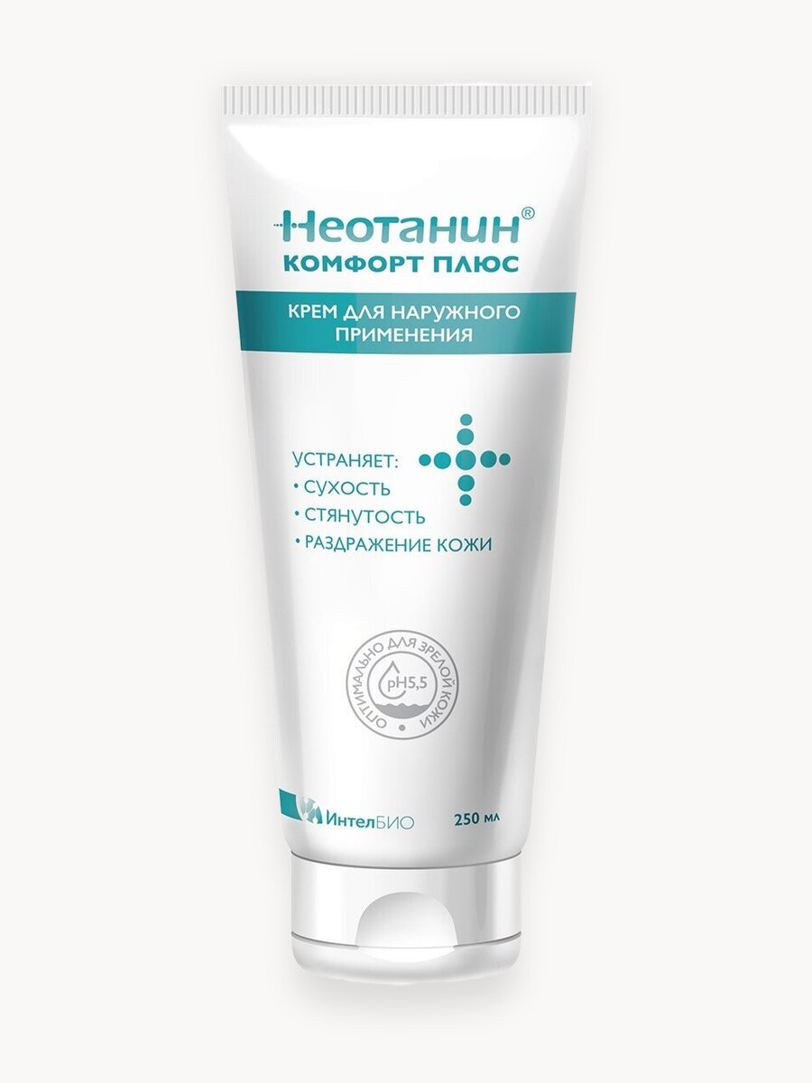 Неотанин комфорт плюс крем 250 мл x1 ИнтелБИО