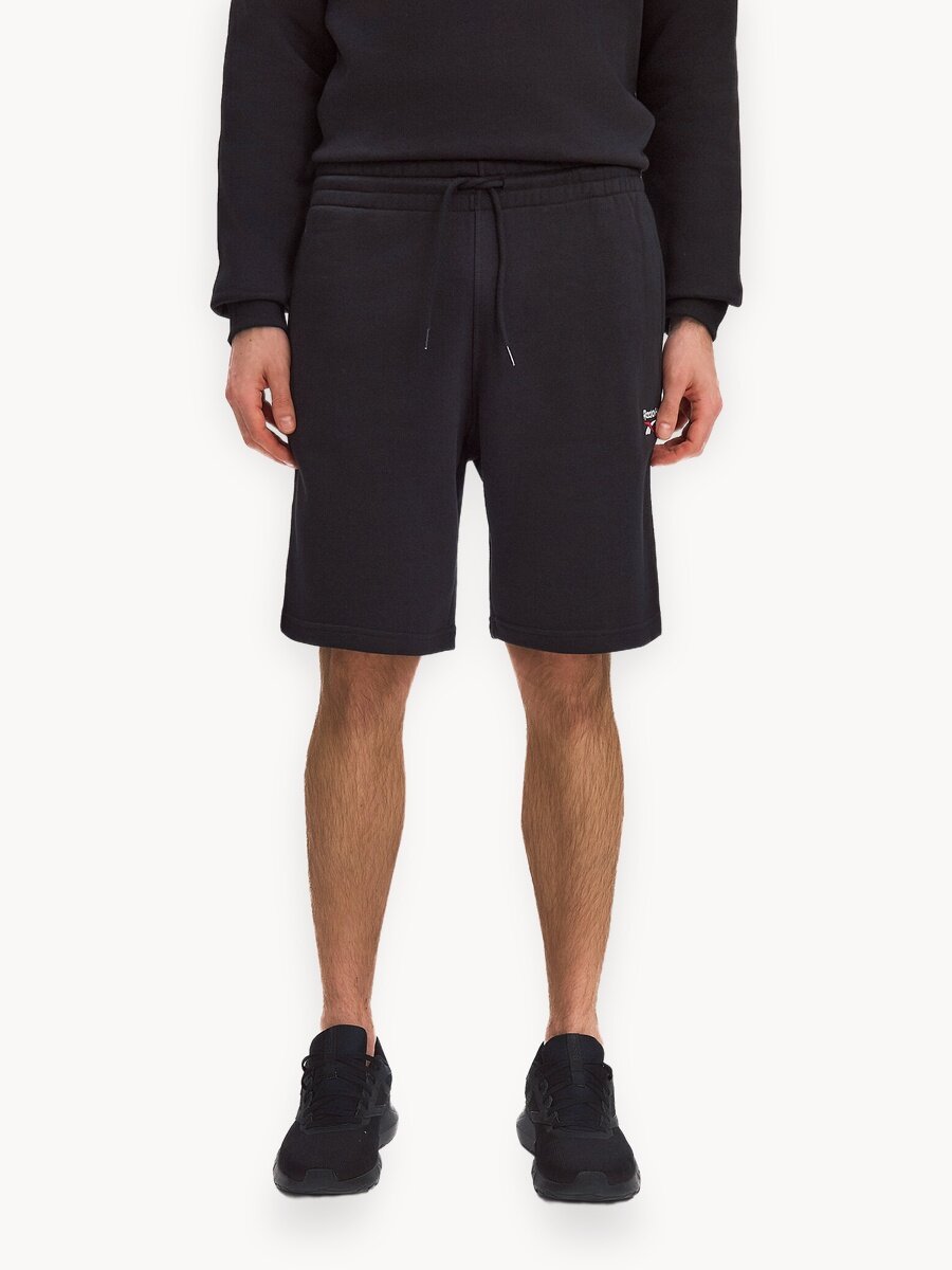 Шорты Reebok IDENTITY SMALL LOGO, размер S INT, черный/белый/красный