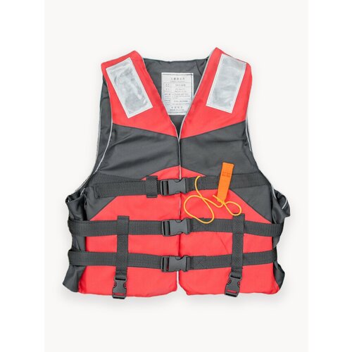 Спасательный жилет для детей и взрослых AT9036 красный/ для плавания, рыбалки, кемпинга, туризма, страховочный жилет универсальный